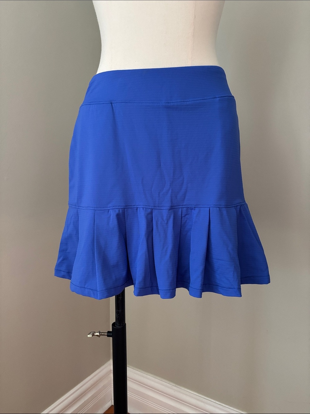 Sport Haley Royal Blue Ginny Golf Skirt 15” Pleated Hem SzXS